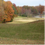 Photo Sculpture Photo d'automne du golf.<br><div class="desc">Le golf d'automne est si beau avec les feuilles en couleur,  cette photo peut être changée en une de vos photos de golf préférées,  ou toute autre de vos photos ou images préférées.</div>