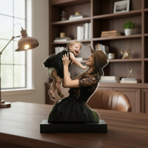 Photo Sculpture Photo en acrylique de la famille - Découpe