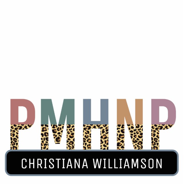 Photo Sculpture PMHNP Psychiatric Mental Health NP Statue (Devant)