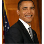 Photo Sculpture Portrait officiel de Barack Obama<br><div class="desc">Photo officielle du Sénat de Barack Obama en 2005.</div>