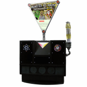 Photo Sculpture Radio Interocitor d'enfant de monstre