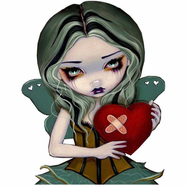 Photo Sculpture Réparation d'une photo féerique gothique Sculptur (Devant)