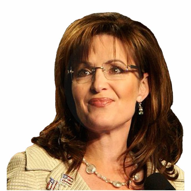 Photo Sculpture Sarah Palin Cherche À Sa Droite (Devant)