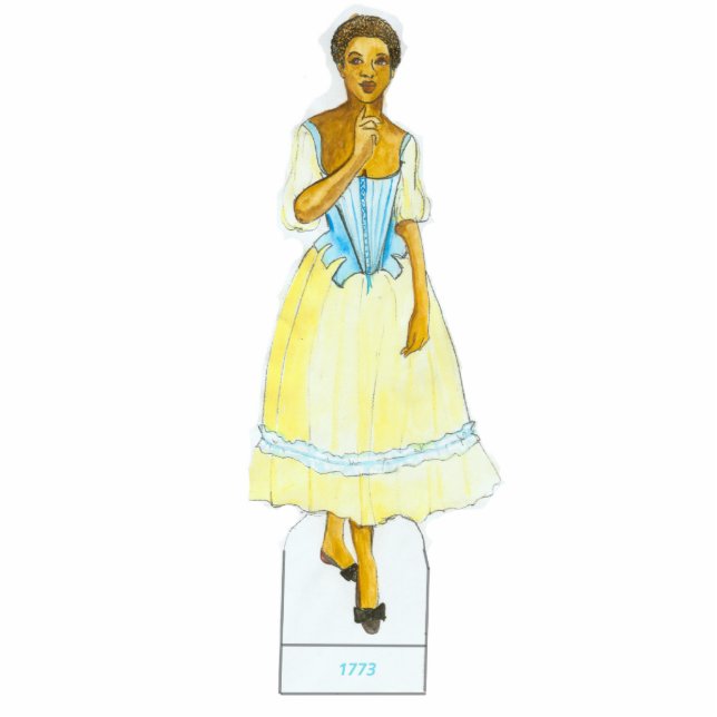 Photo Sculpture Sculpture 1773 en photo de Phillis Wheatley (Devant)