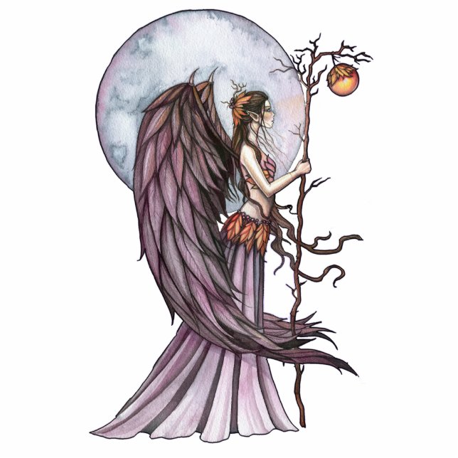 Photo Sculpture Sculpture de la fée d'automne par Molly Harrison (Devant)