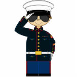 Photo Sculpture sculpture de salutation en US Marine Corp NCO<br><div class="desc">L'aviateur de port de salutation de marine des USA ombrage la sculpture en photo. J'aimerais vous voir porter ou employant n'importe lequel de mes produits, email j'une photographie à mark@markmurphycreative.co.uk et moi post-it sur mon blog chez www.markmurphycreative.blogspot.com Vous pouvez également suivre mes goings créatifs généraux aux liens ci-dessous l'uns des....</div>