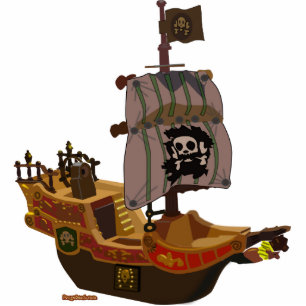 Photo Sculpture Sculpture en bateau de pirate