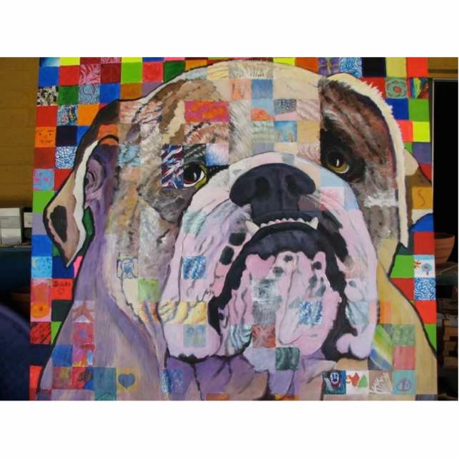 Photo Sculpture Sculpture en bouledogue (Devant)