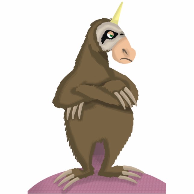 Photo Sculpture Sculpture en coupe-circuit de paresse de licorne (Devant)