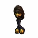 Photo Sculpture Sculpture en fille de Lil Emo<br><div class="desc">Votre propre Darkley,  la fille d'emo de lil de la série animated.</div>