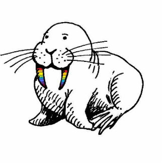 Photo Sculpture Sculpture en morse de défense de cannelure