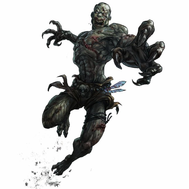 Photo Sculpture Sculpture en photo de monstre - Ghast (Devant)