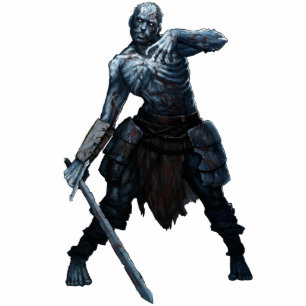 Photo Sculpture Sculpture en photo de monstre - zombi