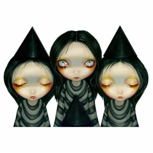 Photo Sculpture Sculpture en photo de trois soeurs de Witchy
