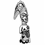 Photo Sculpture Sculpture en photo d'UDE<br><div class="desc">UDE Odara l'Orisa de communication</div>