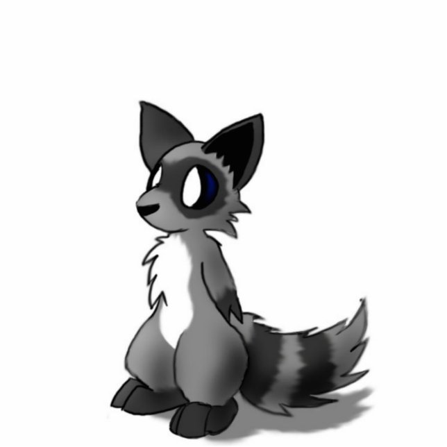 Photo Sculpture Sculpture en raton laveur d'Anthro (Devant)