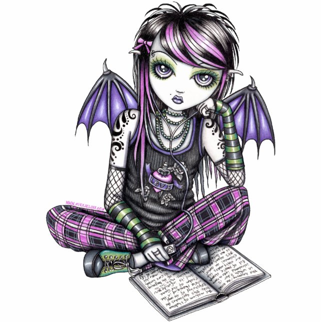 Photo Sculpture Sculpture féerique mignonne en photo d'art d'Emo (Devant)