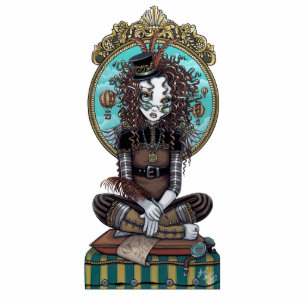 Photo Sculpture Sculpture féerique punk en photo d'art de vapeur