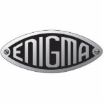 Photo Sculpture Sculpture logo Enigma<br><div class="desc">Pour décorer votre bureau,  dans une vitrine,  la sculture du  logo Enigma.</div>