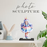 Photo Sculpture Sculpture photo acrylique.Transforme une photo en<br><div class="desc">Unique Stand Up Acrylique Photo Sculpture Statuette. Créez votre propre décor de maison ou de bureau personnalisé en téléchargeant des images ou des photos numériques chères ! Les sculptures photo personnalisées de Zazzle vous permettent de transformer votre image ou portrait bien-aimé en un souvenir unique, en transformant votre photo ou...</div>