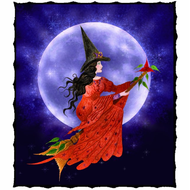 Photo Sculpture Sculpture photo de la lune de sorcière (Devant)