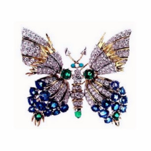 Photo Sculpture Sculpture photo de papillon brillant