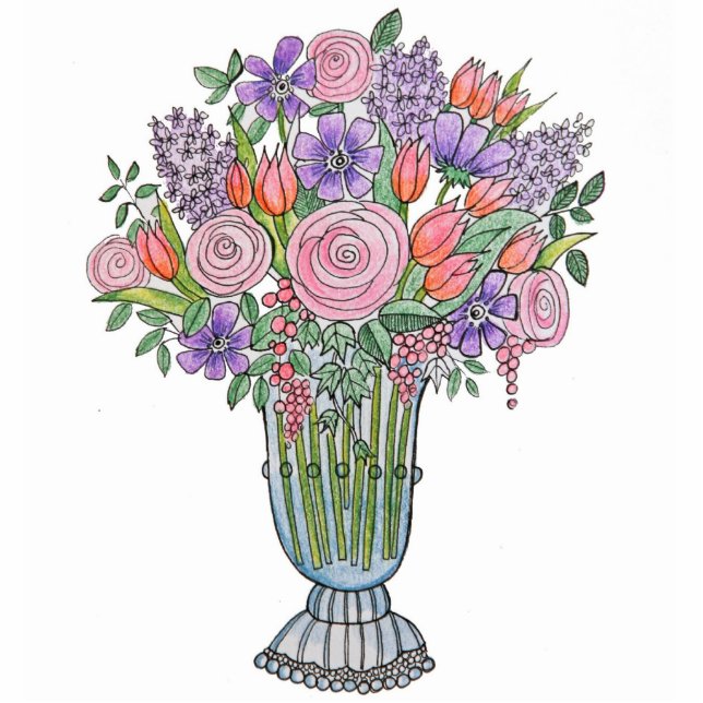 Photo Sculpture Sculpture photo du Bouquet Donna Spring (Devant)