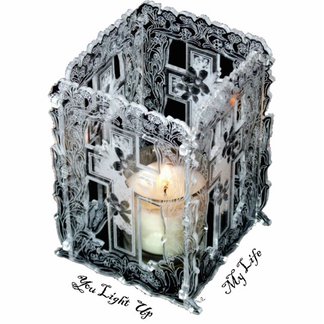 Photo Sculpture Sculpture photo lumineuse croisée (Devant)