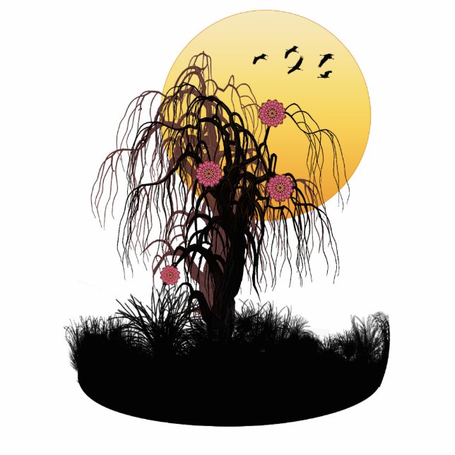 Photo Sculpture Sculpture photo Sunset Blossoms (Devant)