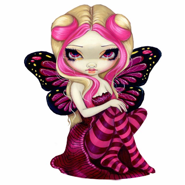 Photo Sculpture Sculpture rose en photo de foudre (Devant)