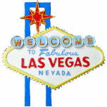 Photo Sculpture Signe de Las Vegas<br><div class="desc">Accueillez à Las Vegas fabuleux Nevada - l'enseigne au néon qui est salué des touristes conduisant dedans sur l'extrémité méridionale du boulevard célèbre - a.k.a.  La bande</div>