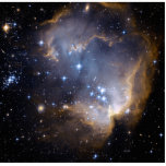 Photo Sculpture Star Cluster N90 Hubble<br><div class="desc">Cette belle photographie spatiale de Hubble montre un amas d'étoiles nouvellement formées dans la région de formation de l'étoile N90. Les étoiles brillantes scintillantes sont entourées de nuages de poussière brun et de ciel noir foncé. Crédit d'image : NASA, ESA and the Hubble Heritage Team STScI/AURA)-ESA/Hubble Collaboration Il y a...</div>