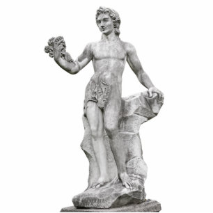 Photo Sculpture Statue de Dieu Bacchus