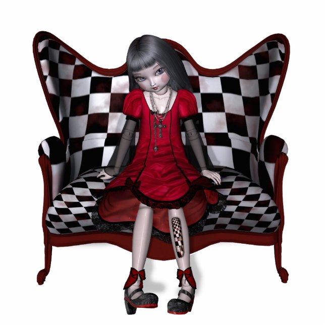 Photo Sculpture Statue de Dollhouse (Devant)