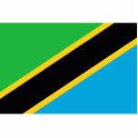 Photo Sculpture Tanzanie - Drapeau tanzanien<br><div class="desc">Drapeau national de Tanzanie Le drapeau national tanzanien est diagonalement divisé en bandes bleues, vertes, noires et jaunes. Il a été adopté en 1964 et a un ratio 2:3. Notez que toute distorsion dans l'image d'aperçu est causée par des artefacts de compression et ne sera pas imprimée. Vous pouvez personnaliser...</div>