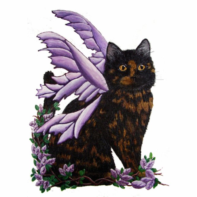 Photo Sculpture Tortie Fairy Chat (Devant)