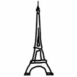 Photo Sculpture Tour Eiffel Paris<br><div class="desc">Paris France . ville des lumières...  simple image stylisée en noir et blanc de La Tour Eiffel</div>