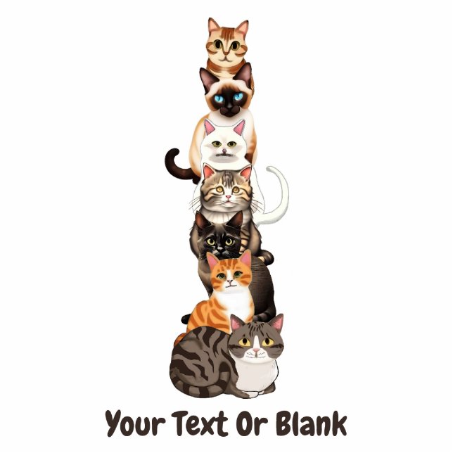 Photo Sculpture Tour Feline Cat-Er-Pillar (Devant)