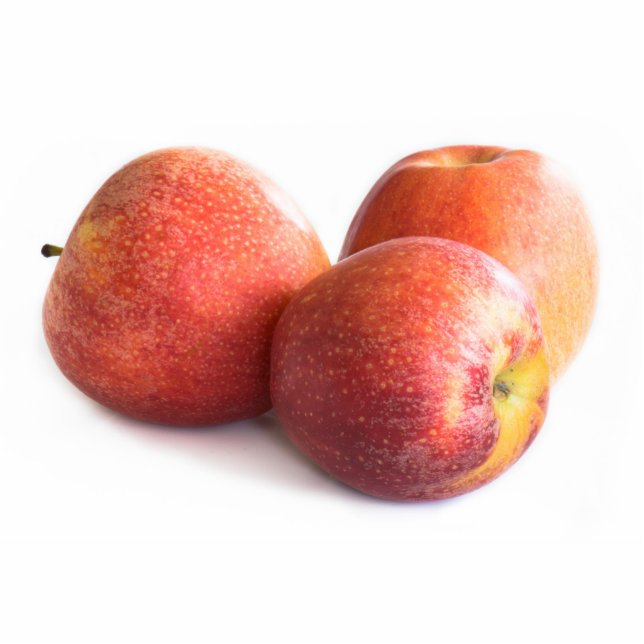 Photo Sculpture Trois pommes rouges (Devant)