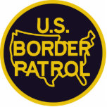 Photo Sculpture US Border Patrol Seal<br><div class="desc">US Border Patrol Seal logo. Great gift for Border Patrol officer and Border Patrol veteran. Visit our store for more great gift ideas with this design or transfer it to another product of your liking.</div>