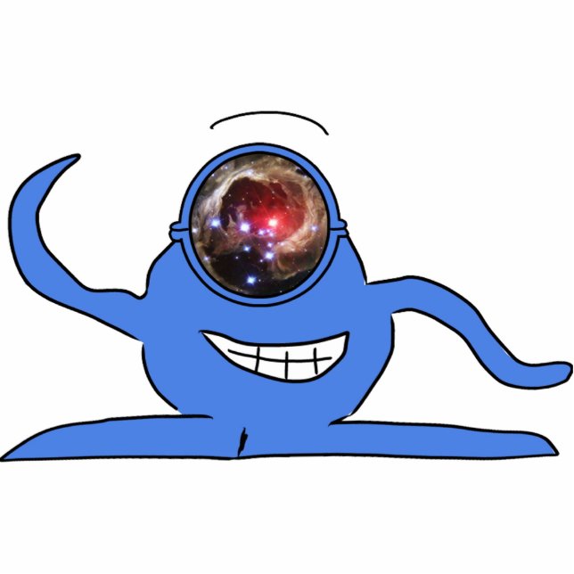 Photo Sculpture V838 Monocerotis coupé (Devant)