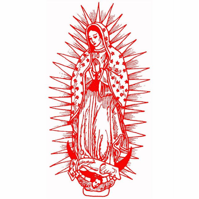 Photo Sculpture Vierge de Guadalupe (Devant)