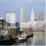 Photo Sculpture View<br><div class="desc">Want to have the classic Cleveland view,  no matter where you are ? 3 D photo sculpture of Cleveland,  Ohio classic view from the river (with tugboat) ,  makes a fun conversation piece iin home or office! Donc,  les sculptures de Lighthouse (hiver et summer) sont accessibles.</div>