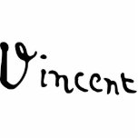 Photo Sculpture Vincent Van Gogh Signature<br><div class="desc">Vincent Van Gogh Signature. Great Van Gogh gift idea,  gift for art lover,  gift for art teacher,  gift for painter and gift idea for art students.</div>
