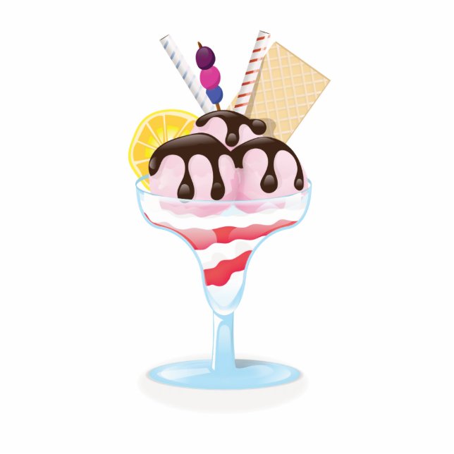 Photo Sculpture Vintage Toutes les glaces américaines (Devant)