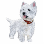 Photo Sculpture West Highland White Terrier<br><div class="desc">Votre Westie garde-t-il un oeil sur TOUT ce qui se passe ? Certainement ! Personnalisez ce design avec un nom ou un autre sentiment avec un outil de texte facile à utiliser! Achetez-vous ou offrez-en un cadeau spécial à cet ami qui aime le Westie! Disponible sur les vêtements, nouveautés et...</div>