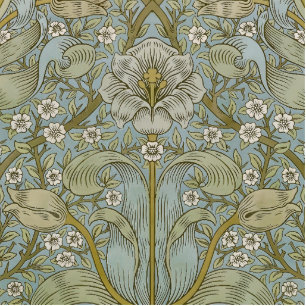 Photo Sculpture William Morris Spring Motif classique épais