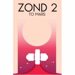 Photo Sculpture Zond 2 Space Art.