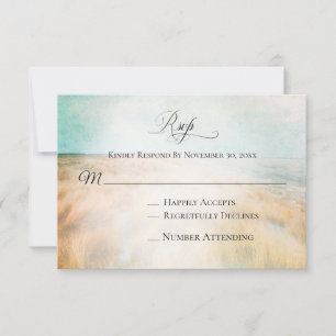 *~* Photo Sea Dune Beach Grass - Mariage RSVP