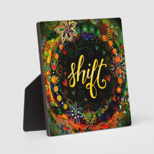 Photo "Shift" - Plaque d'incertitude d'un mot